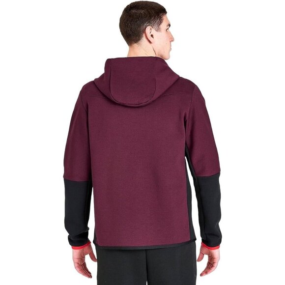 Nike Men's Sportswear Tech Fleece Set (Pants & Hoodie) XXL DarkBeetroot CU4489 - Picture 3 of 13
